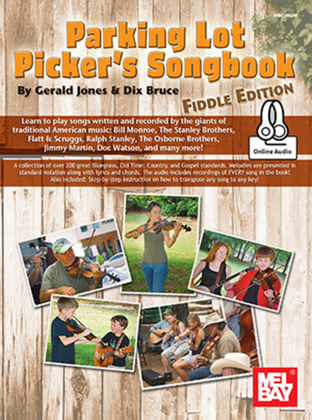 Book cover for Parking Lot Picker's Songbook - Fiddle Edition