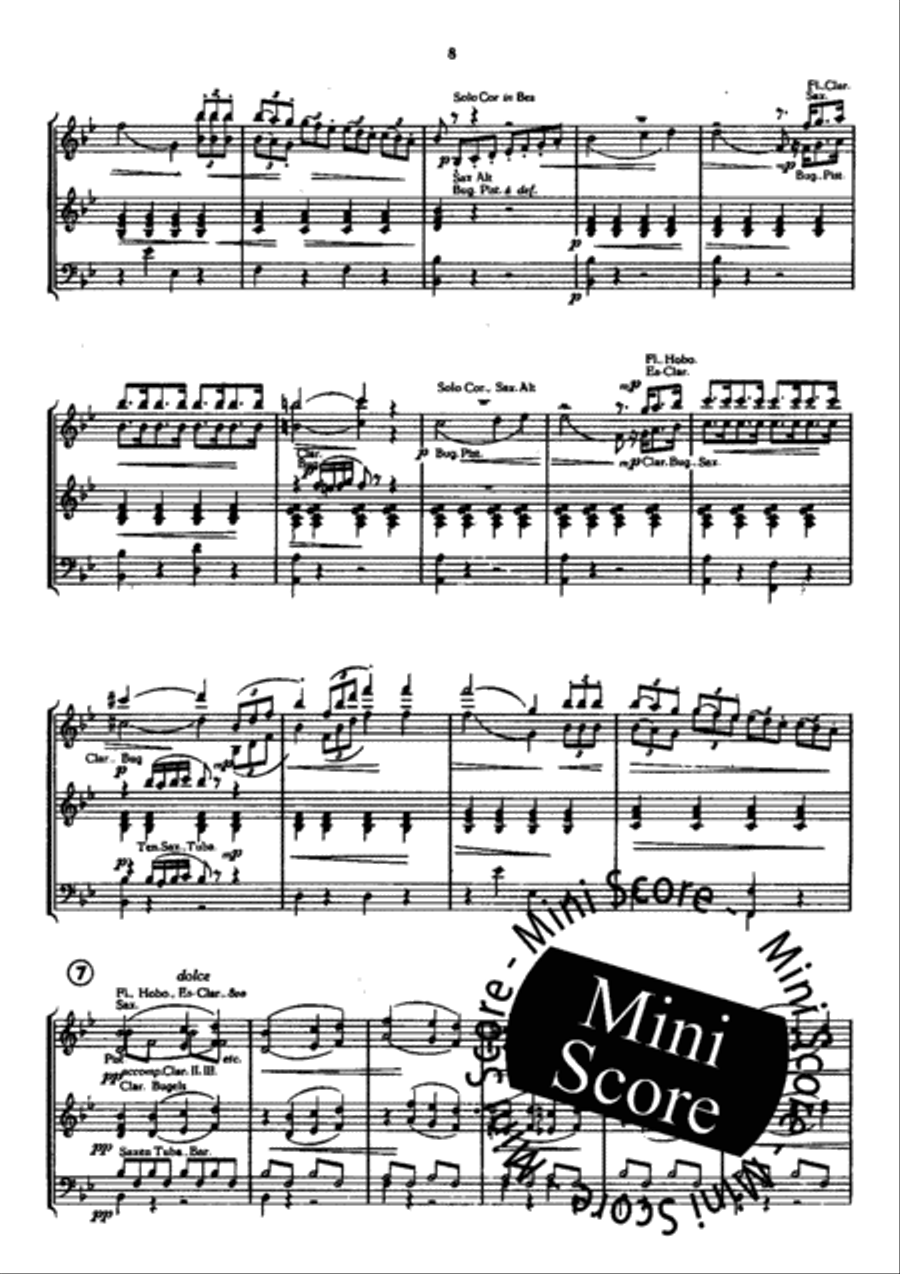 Il Barbiere Di Sivigla Concert Band scores gallery preview page 12