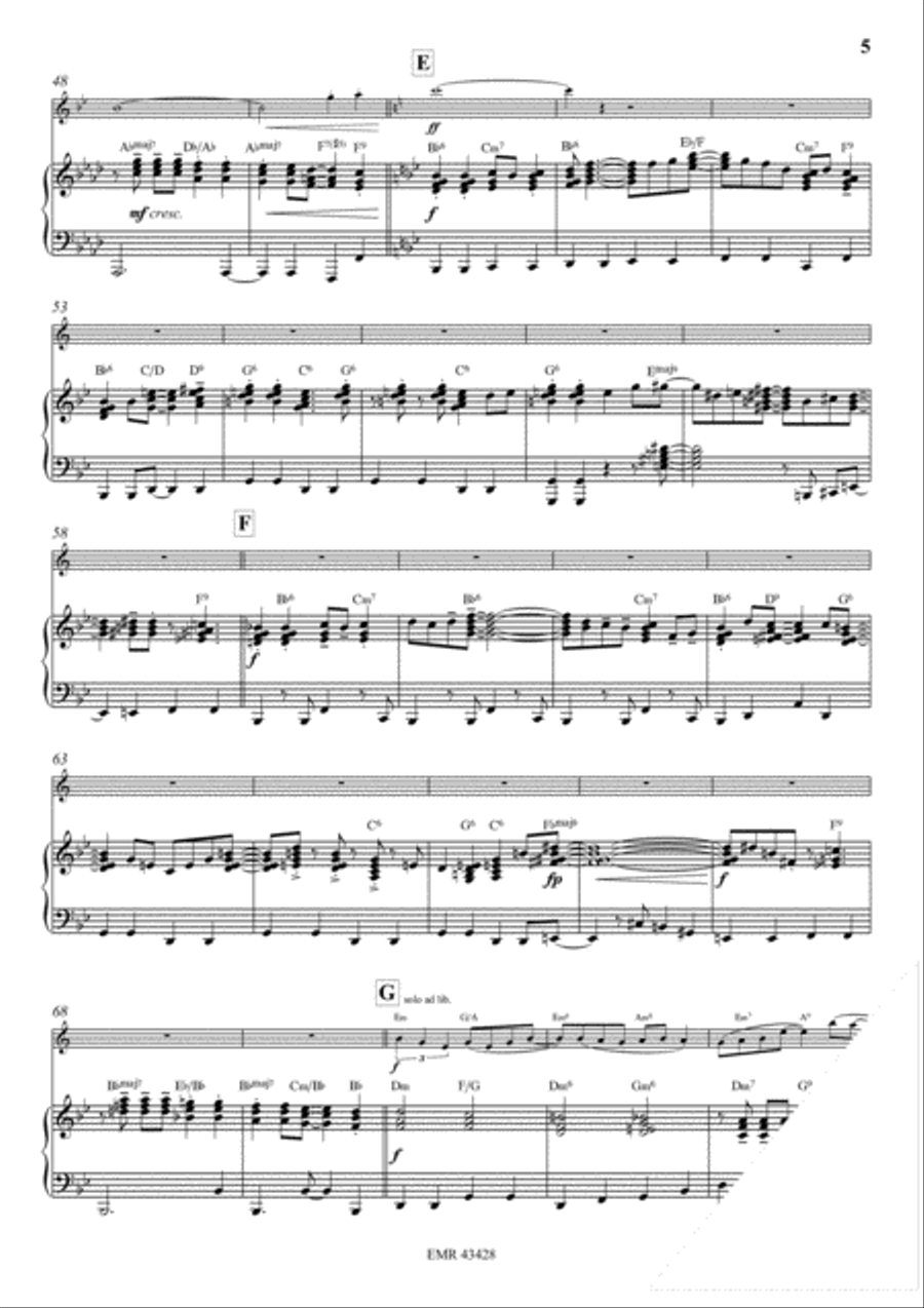 I Got Plenty O' Nuttin' Soprano Saxophone scores gallery preview page 6