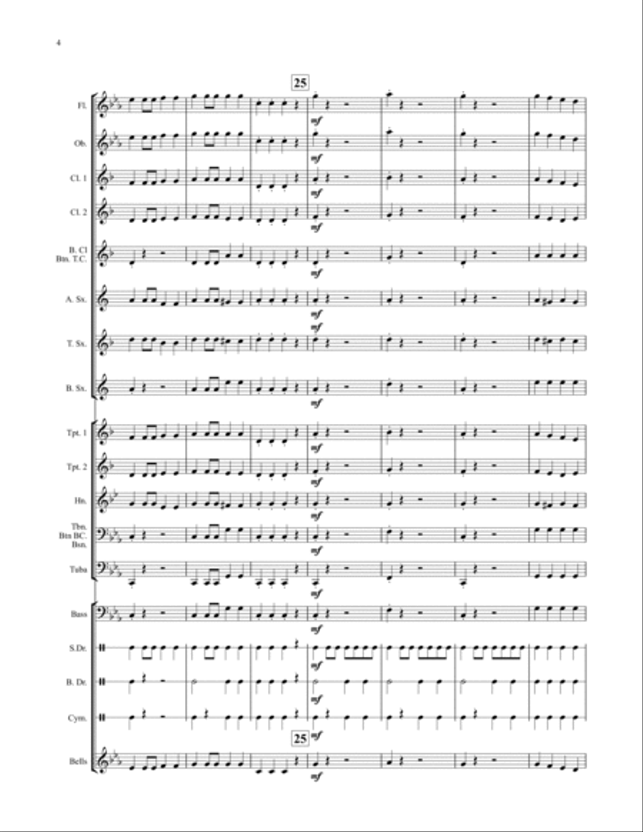 Ogre! Concert Band scores gallery preview page 5