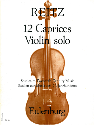 Book cover for 12 Caprices