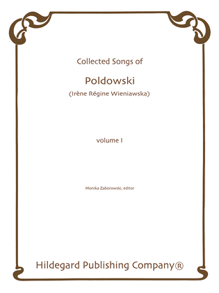 Book cover for Collected Songs of Poldowski Vol. 1