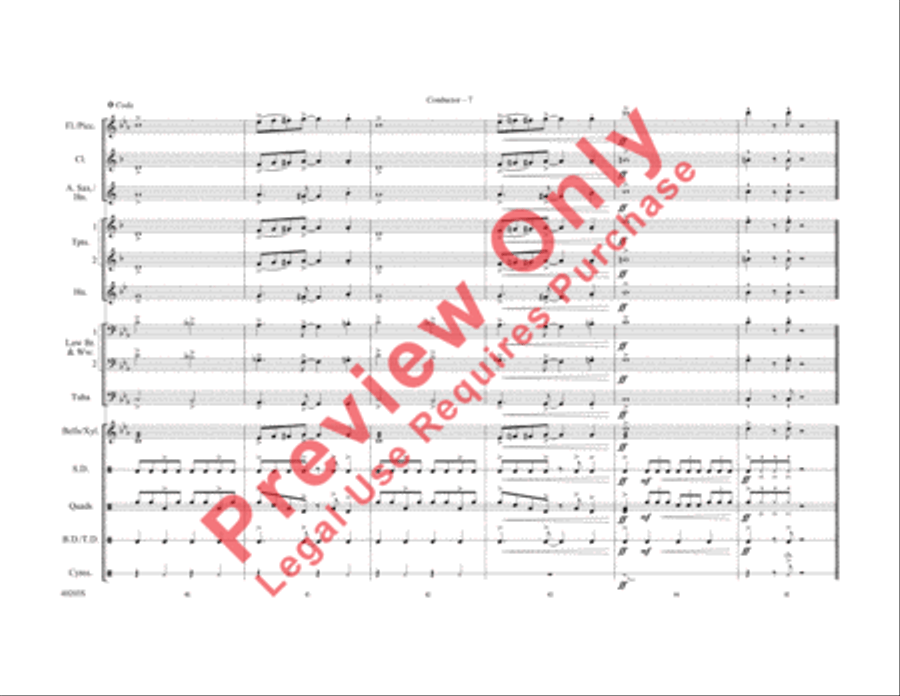 Hit the Road Jack Hit the Road Jack Marching Band scores gallery preview page 15