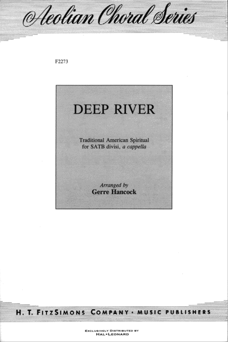 Deep River Divisi scores gallery preview page 1