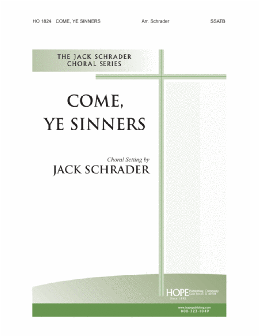Come Ye Sinners SSATB scores gallery preview page 1