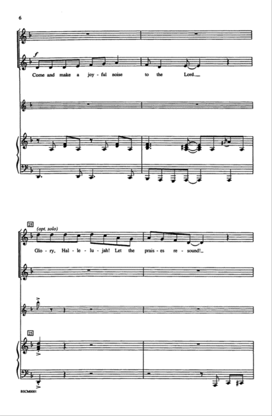 Sing! Shout! Alleluia! 2-Part scores gallery preview page 6