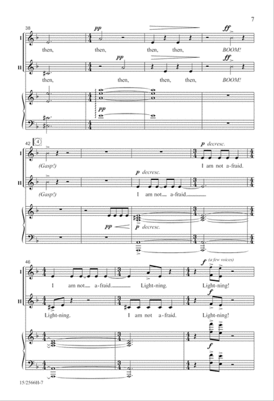 Lightning! 2-Part scores gallery preview page 8