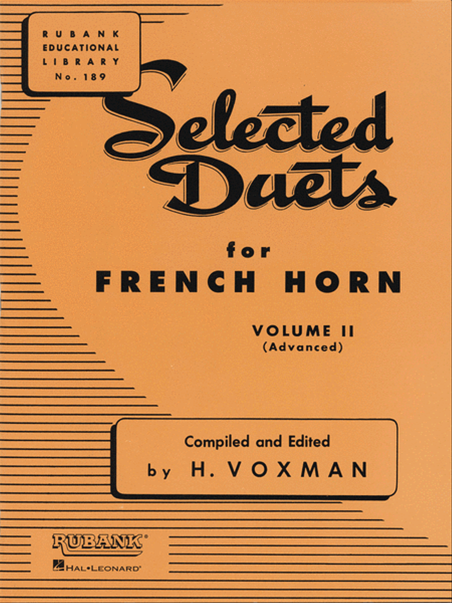 Selected Duets for French Horn Brass Duet scores gallery preview page 1