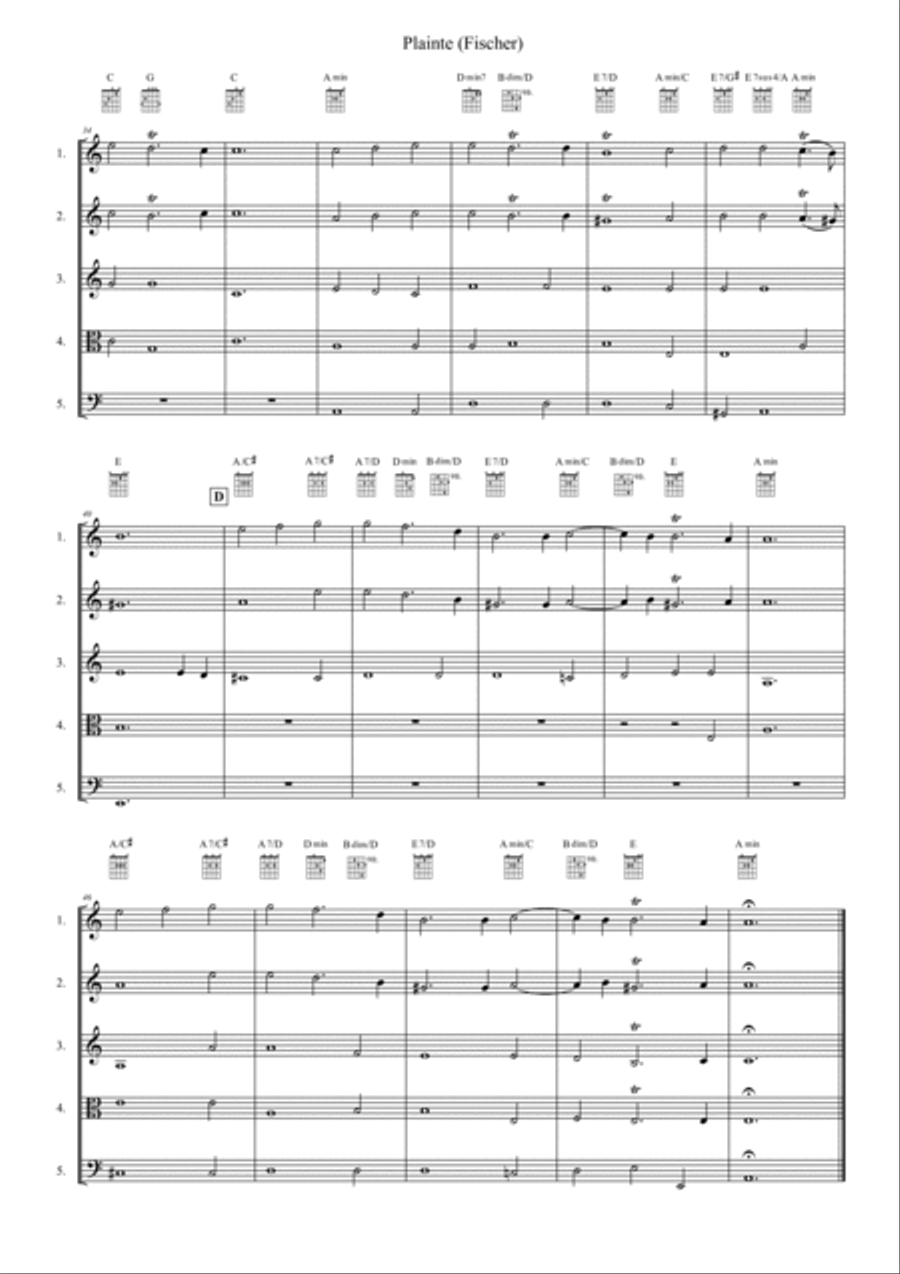 Plainte School and Community scores gallery preview page 3