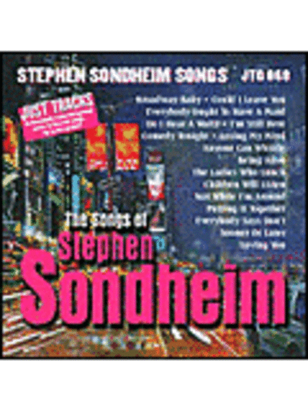 Sondheim: Just Tracks (Karaoke CD)
