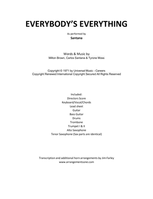 Book cover for Everybody's Everything