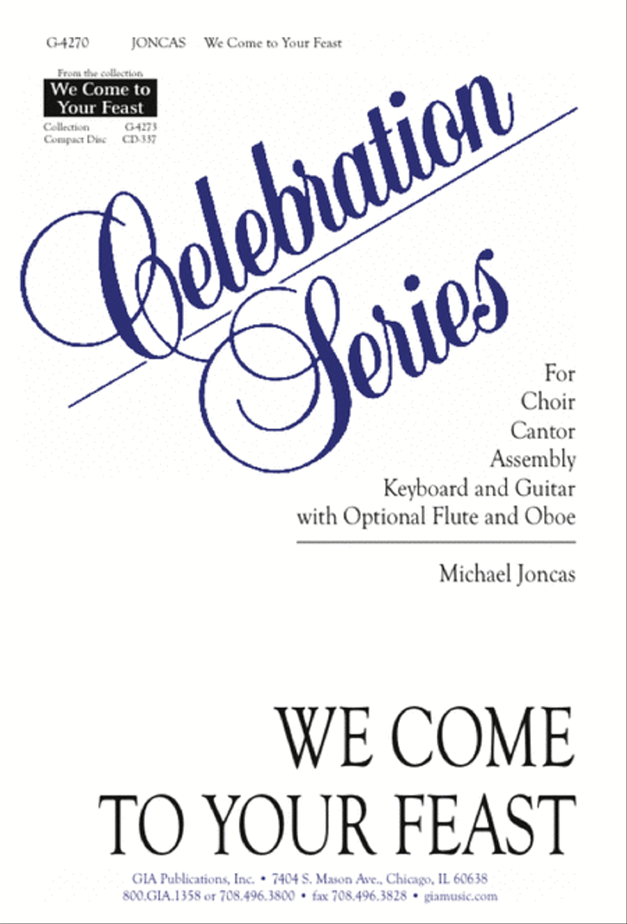 We Come to Your Feast We Come to Your Feast 3-Part scores gallery preview page 1