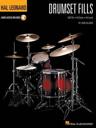 Book cover for Hal Leonard Drumset Fills