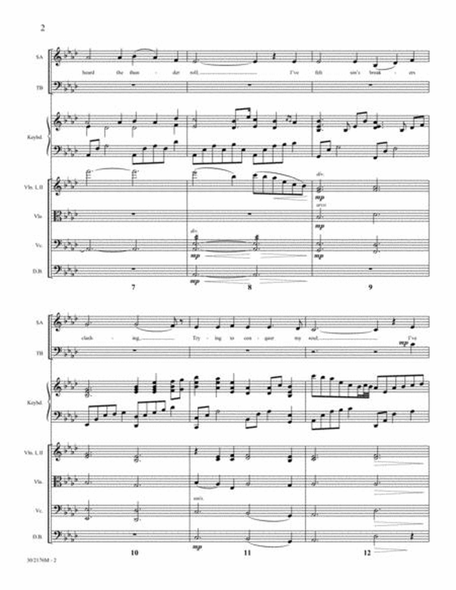 No, Never Alone - String Orchestra Score/Parts