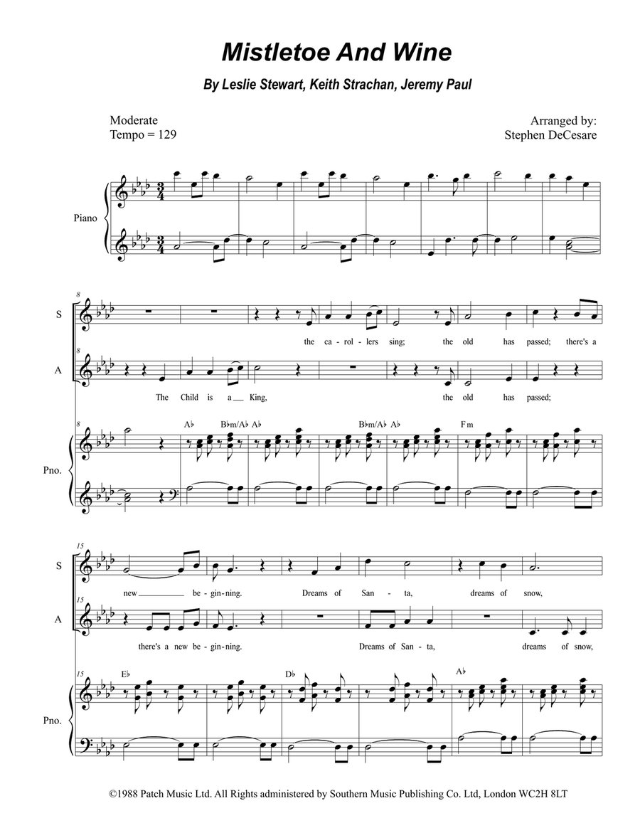 Mistletoe And Wine SA scores gallery preview page 1