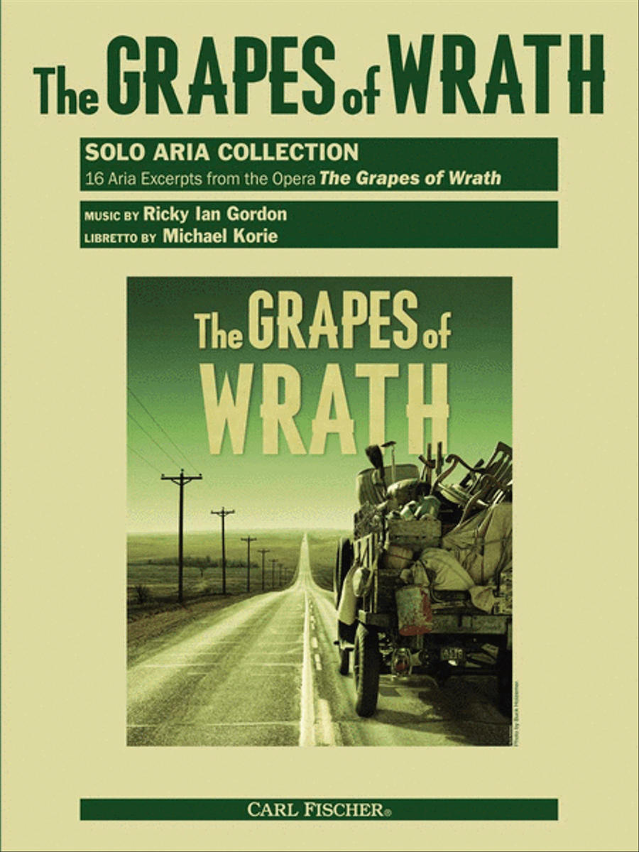 The Grapes of Wrath Solo Aria Collection Tenor Voice scores gallery preview page 1