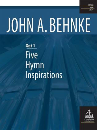 Book cover for Five Hymn Inspirations, Set 1