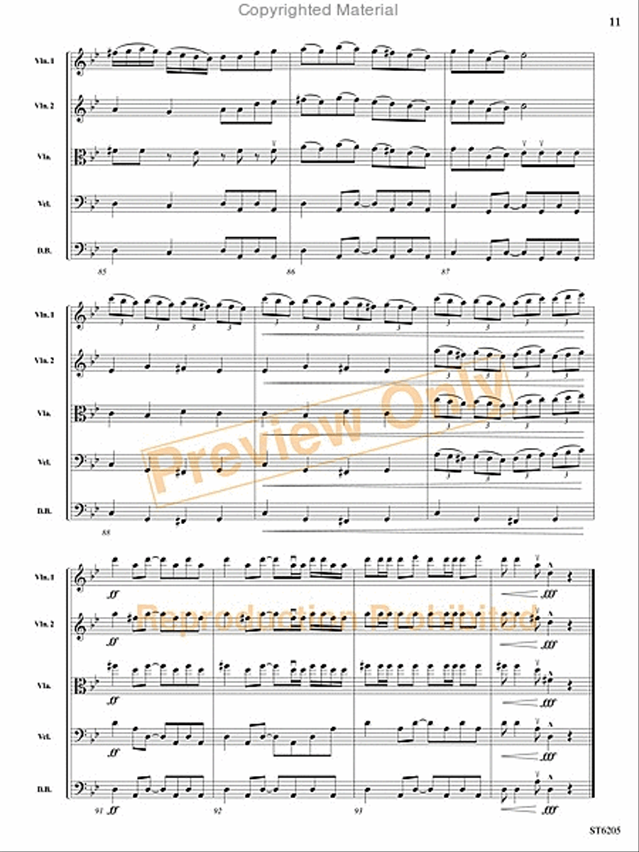 Der Heyser Bulgar String Orchestra scores gallery preview page 10
