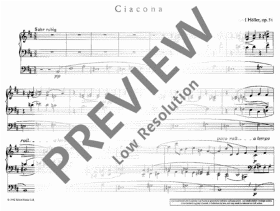 Ciacona Ciacona Organ scores gallery preview page 4