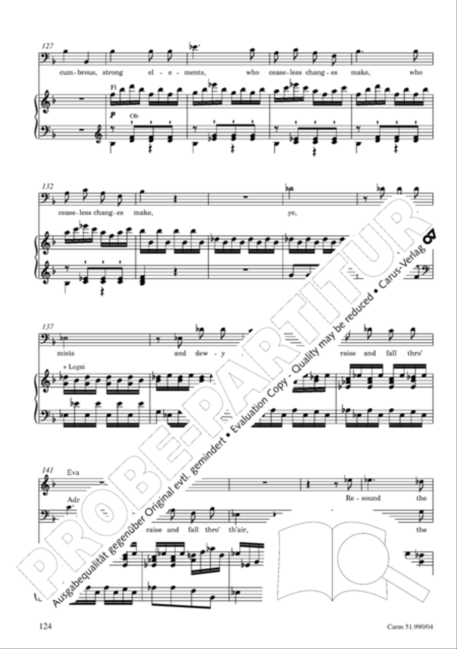The Creation 4-Part scores gallery preview page 125