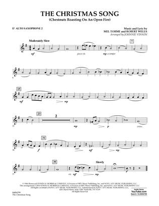 Book cover for The Christmas Song (Chestnuts Roasting on an Open Fire) - Eb Alto Saxophone 2