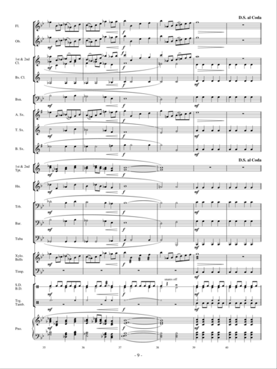 Animoso Animoso Concert Band scores gallery preview page 8