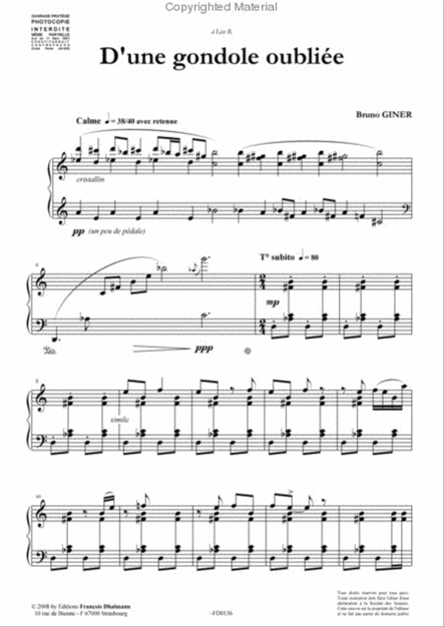Piano traces. Cycle 2 Piano traces. Cycle 2 Piano Solo scores gallery preview page 2