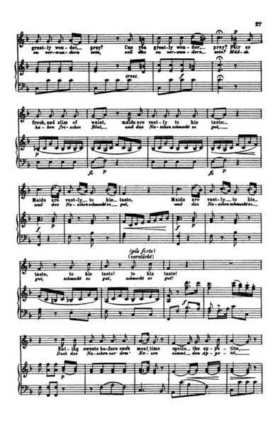 Mozart: 39 Songs for Medium High Voice (German/English/French/Italian)