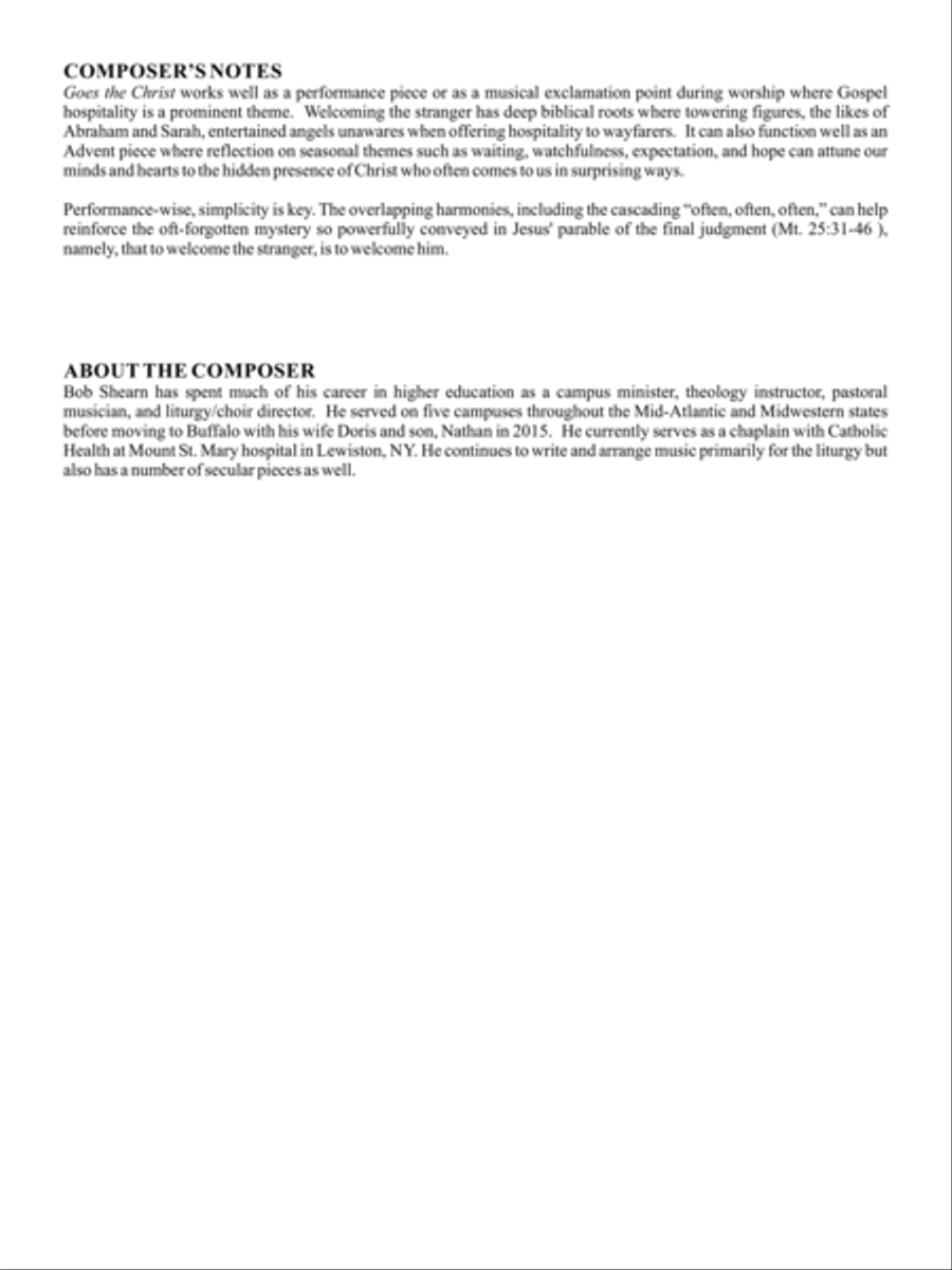 Goes the Christ 3-Part scores gallery preview page 3