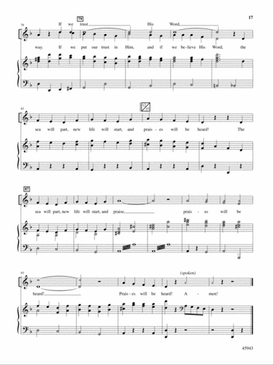 The Noel Critter Motel Choir scores gallery preview page 17