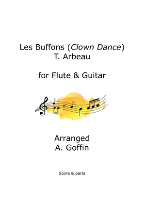 Les Buffons (Clown Dance), flute and guitar
