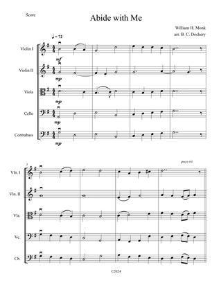 Abide with Me (String Orchestra or Quintet)
