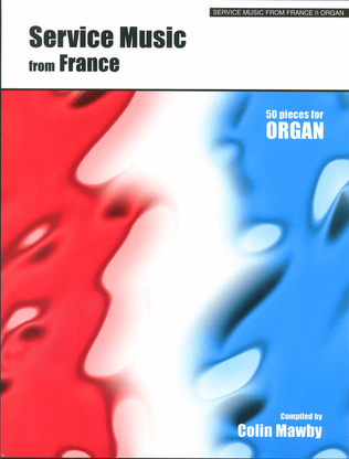 Book cover for Service Music from France for Organ