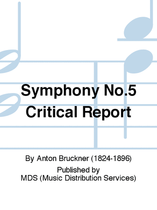 Book cover for Symphony No.5 Critical Report