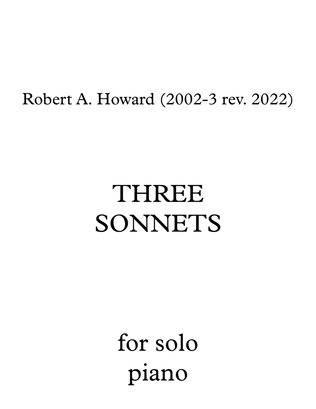 Three Sonnets