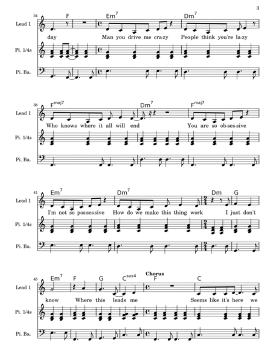 Joybringer Voice scores gallery preview page 3