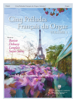 Book cover for Cinq Preludes Francais du Orgue