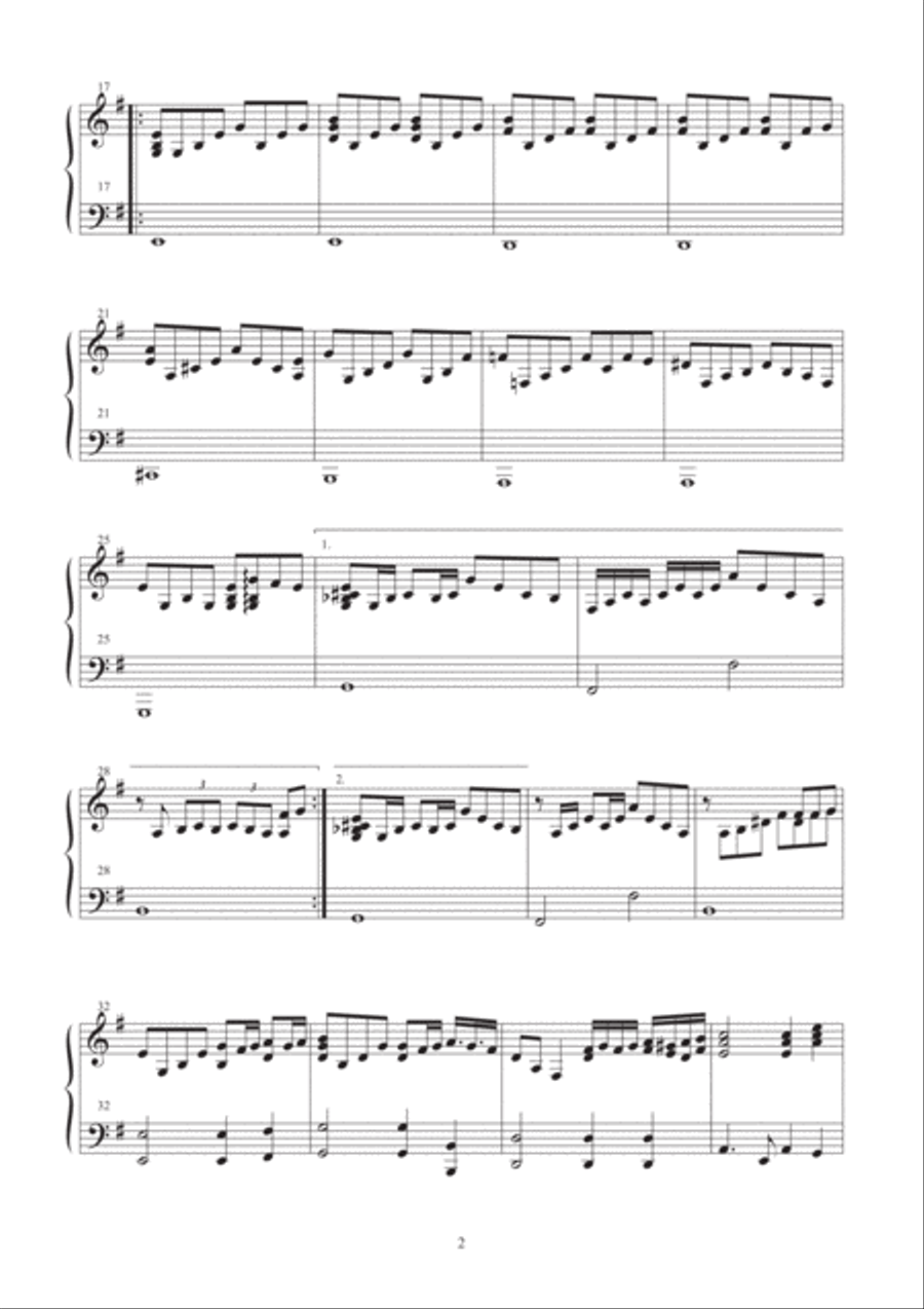 Private Investigations Piano Solo scores gallery preview page 2