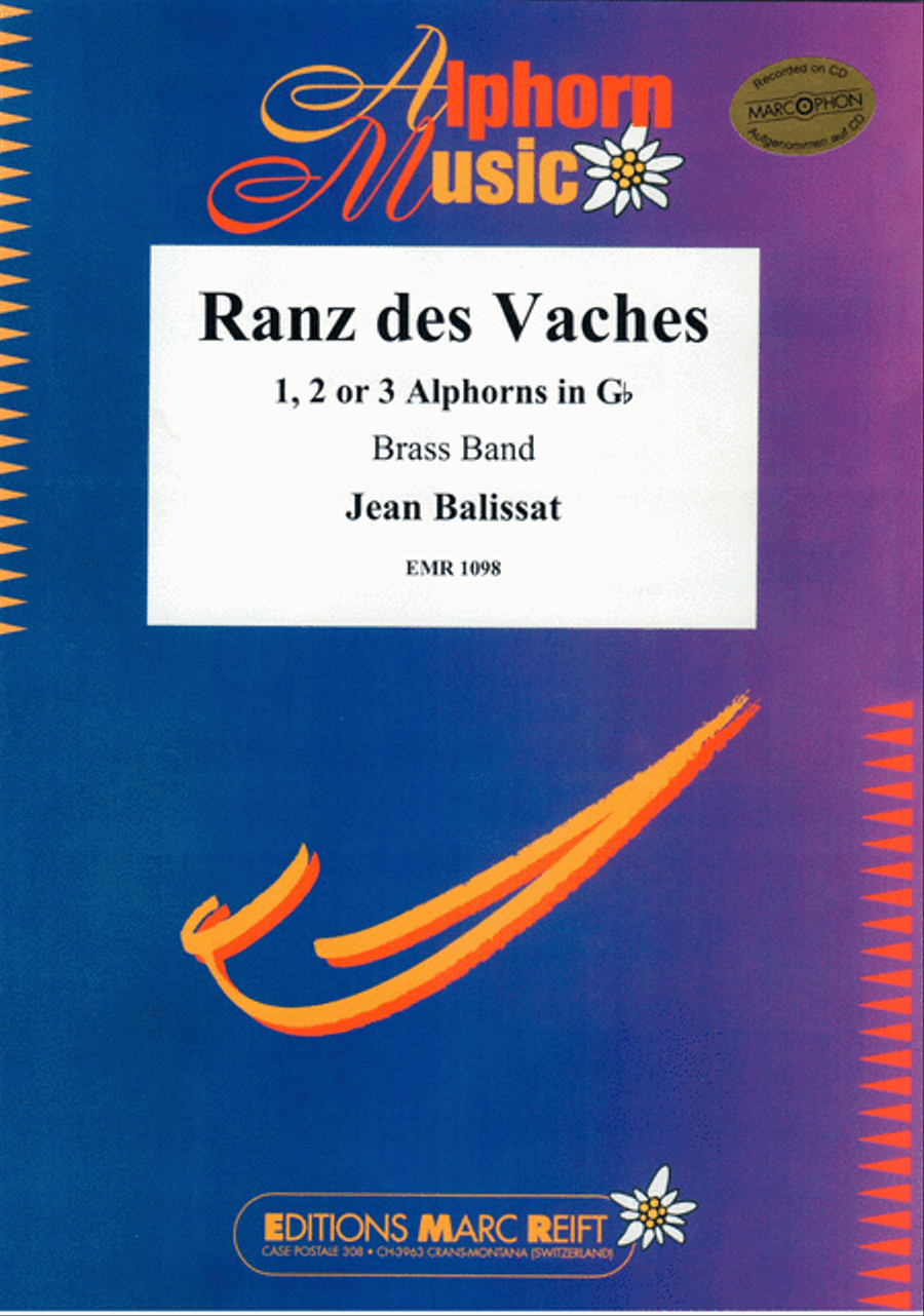 Ranz des Vaches Ranz des Vaches Brass Band scores gallery preview page 1