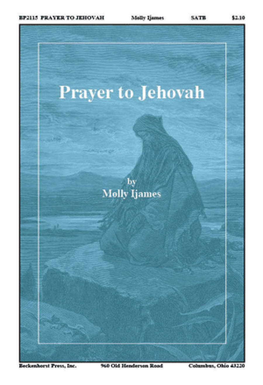 Prayer to Jehovah 4-Part scores gallery preview page 1