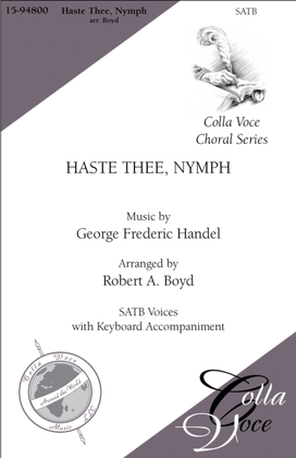 Book cover for Haste Thee, Nymph: (L'Allegro)