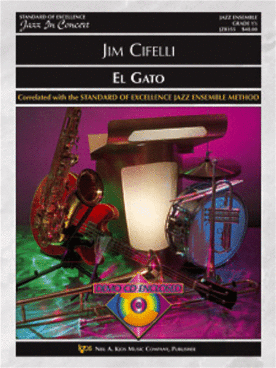 El Gato (Score) El Gato (Score) Jazz Ensemble scores gallery preview page 1