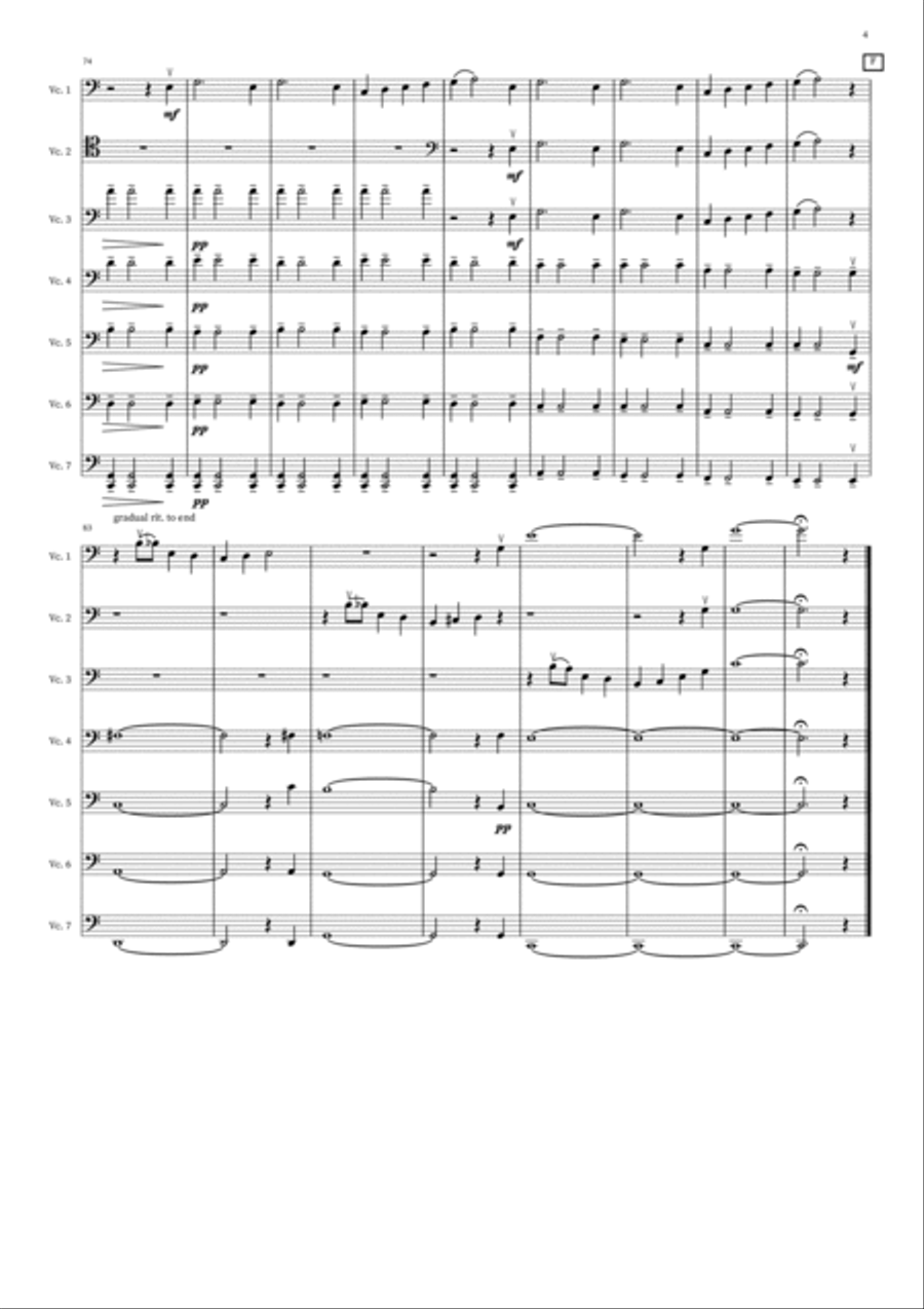 So Long, Farewell School and Community scores gallery preview page 4
