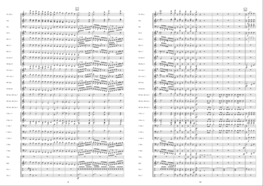 Marche Militaire Française Brass Band scores gallery preview page 6