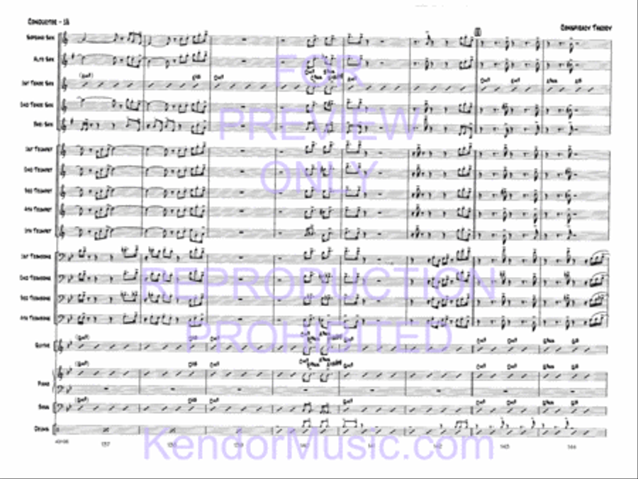 Conspiracy Theory Jazz Ensemble scores gallery preview page 20