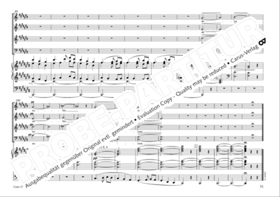 Messe solennelle en ut diese mineur 4-Part scores gallery preview page 32