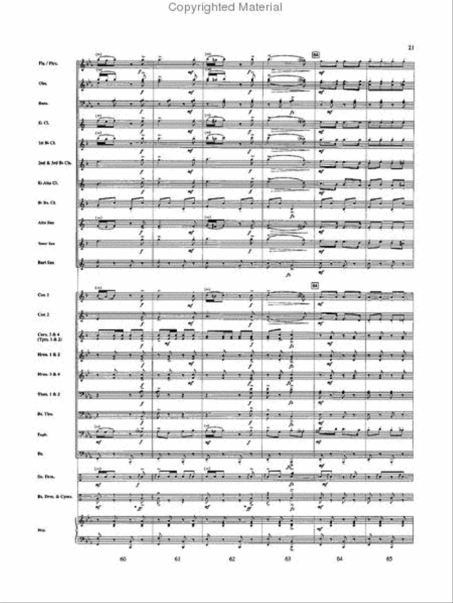 El Capitan El Capitan Concert Band scores gallery preview page 11