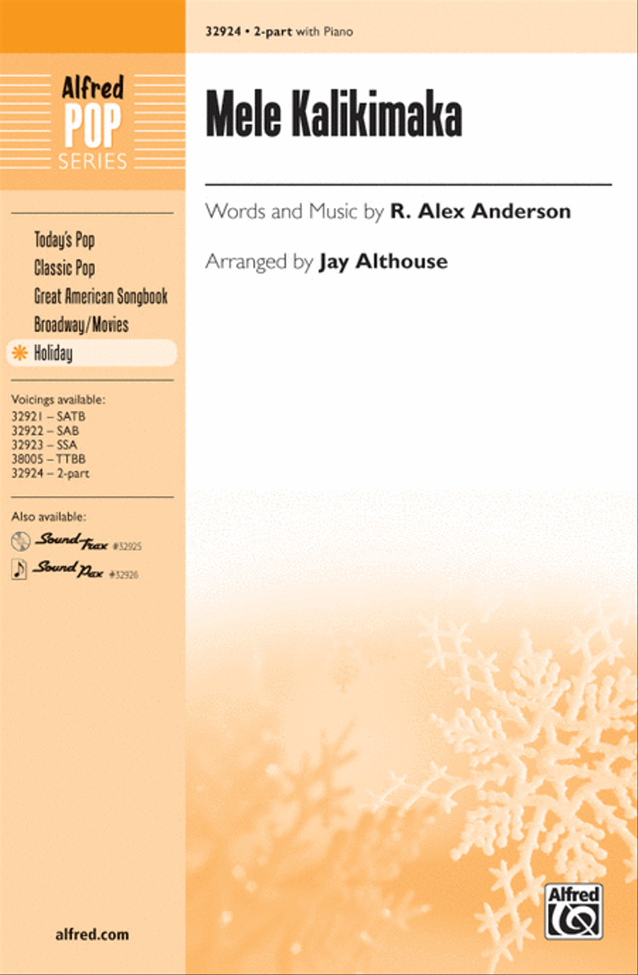 Mele Kalikimaka 2-Part scores gallery preview page 1