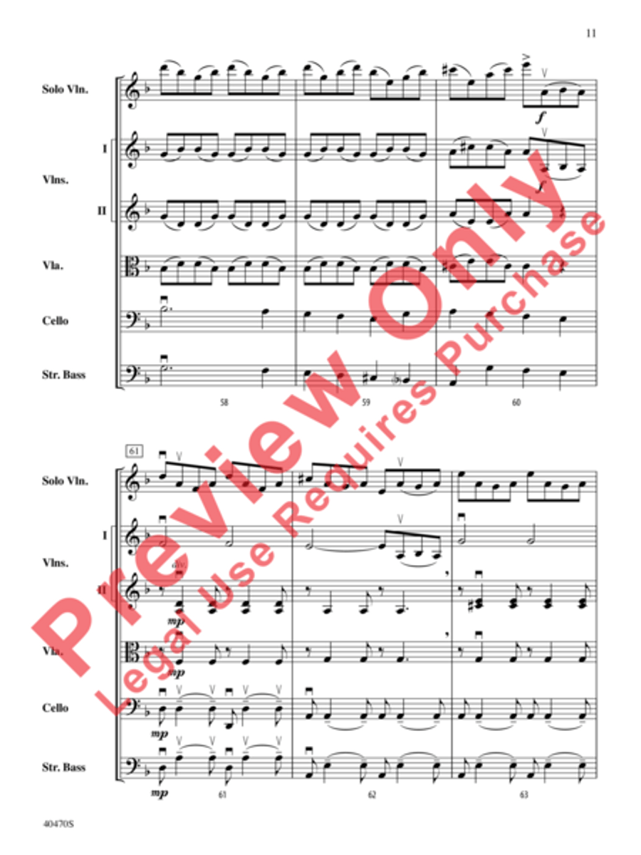 Hungarian Variations Hungarian Variations String Orchestra scores gallery preview page 12