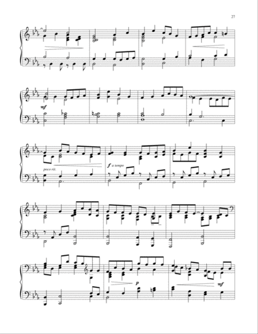 Grace and Peace Vol 8 Songs of lament and Longing Piano Solo scores gallery preview page 28